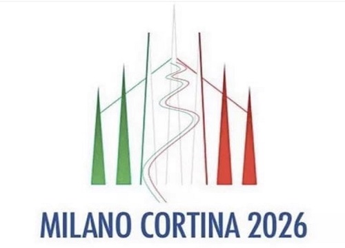 Olimpiadi: il logo di Milano-Cortina 2026