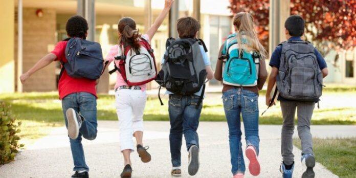 scuola a piedi